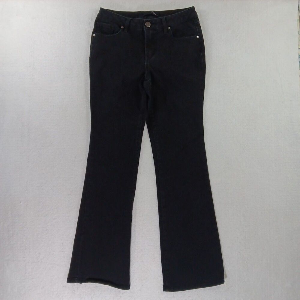 1822 Denim Jeans Women's Size 8 Black Bootcut
